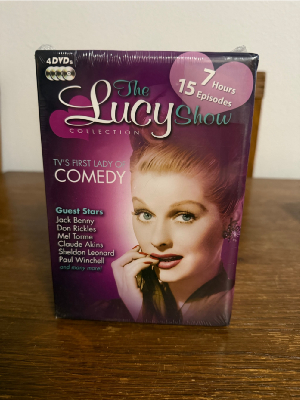 The Lucy Show Collection 4 DVD Set Lucille Ball 15 Episodes NEW Factory Sealed